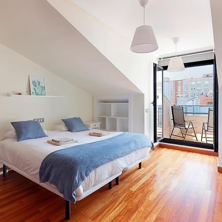 Atico Con Terraza, Vistas Al Mar Y Parking En Playa De S Lorenzo خيخون المظهر الخارجي الصورة